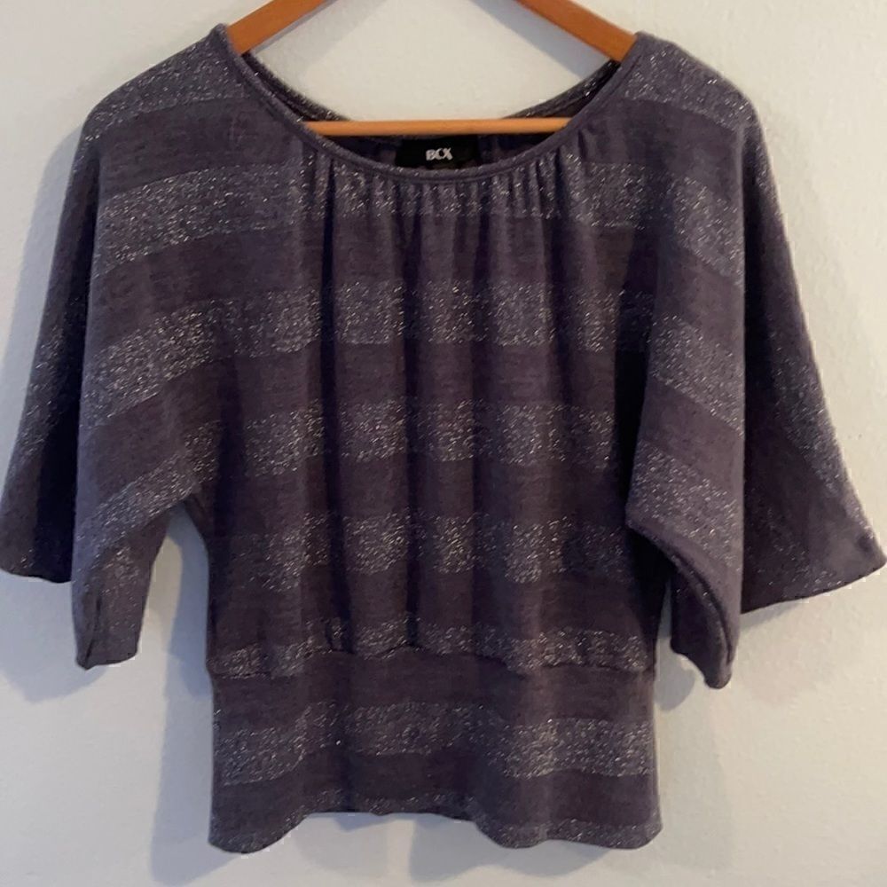 BCX blouse. Size Medium.  Just the right amount of sparkle!